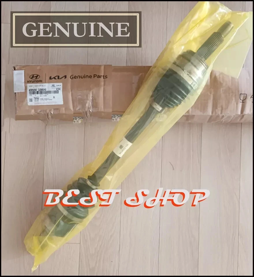 49501D3030 Genuine SHAFT ASSY-DRIVE, RH For Hyundai Tucson TL /Fedex - Image 1 of 1