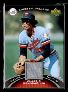 Camiseta deportiva Upper Deck Sweet Spot Classic Rod Carew 2007 reliquia Y8564 - Imagen 1 de 2