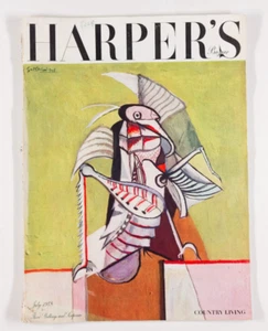 Graham Sutherland IRINA BARONOVA Herzogin von Sutherland HARPER'S BAZAAR Juli 1948 - Bild 1 von 2