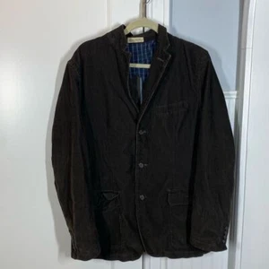J. Crew brown Corduroy Rivington Sportscoat Blazer size large preppy academia - Picture 1 of 9