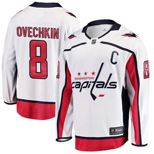 Men's Fanatics Alexander Ovechkin White Washington Capitals Breakaway Player - Picture 1 of 7