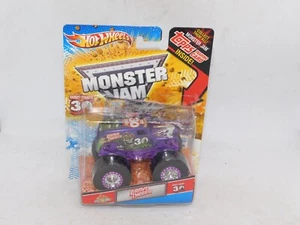 Hot Wheels Monster Jam Grave Digger autógrafo firmado Dennis Anderson púrpura 2013 - Imagen 1 de 4