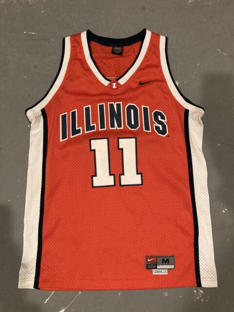 #1 Illinois Fighting Illini GameDay Greats Unisex Lightweight Basketball  Jersey - Orange