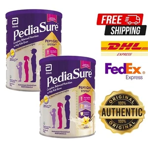 2 Cans Pedia Sure Child Nutrition Supplement Growth Vanilla 850g Original New - Picture 1 of 10
