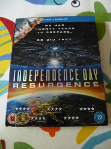 INDEPENDENCE DAY RESURGENCE 2016 FILM BLU-RAY DISC REGION B UK PAL FORMAT - Picture 1 of 6