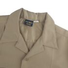 U.S. Navy Original by Creighton Large Brown Short Sleeve Button Front Shirt