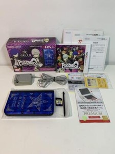 Nintendo 3DS XL LL Persona Q Blue Shadow of Labyrinth Velvet Edition [BOX]