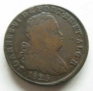 Zaldi2010 - Portugal, 40 Reis from 1825. 15.10 grams/35 mm - Picture 1 of 2