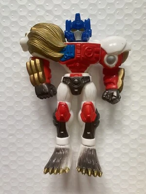 Vintage 1996 Optimus Primal Beast Wars Soft Vinyl Figure – 6” Made in Korea - Image 1 of 4