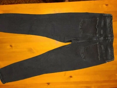 УНИВЕРСАЛЬНАЯ НИТЬ DARKWASHED высоты узкие джинсы размер 12 - Изображение 1 из 4