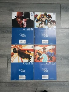 Civil War Xmen 1-4 komplett gelaufen Erstausgaben Marvel 2007 - Bild 1 von 10