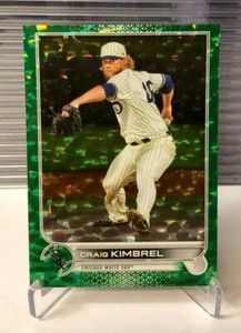 2022 Topps Series 1 CRAIG KIMBREL GREEN FOIL SP #119/499 Made White Sox #2