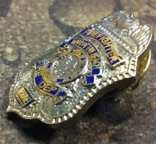 Manhattan Beach Fire Dept Firefighter Reserve vintage pin badge