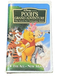 Pooh's Grand Adventure The Search For Christopher Robin  (VHS,1997)  CLAM SHELL  - Picture 1 of 4