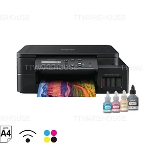BROTHER DCP-T520W Refill Ink Tank 3-in-1 A4 Multifunction Color Printer AC110V - Picture 1 of 3