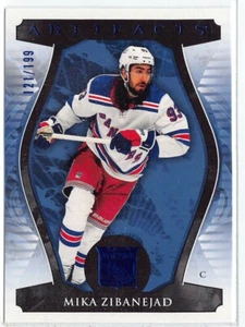 Artefactos azul real 2023-24 #1 Mika Zibanejad/199 - Imagen 1 de 2