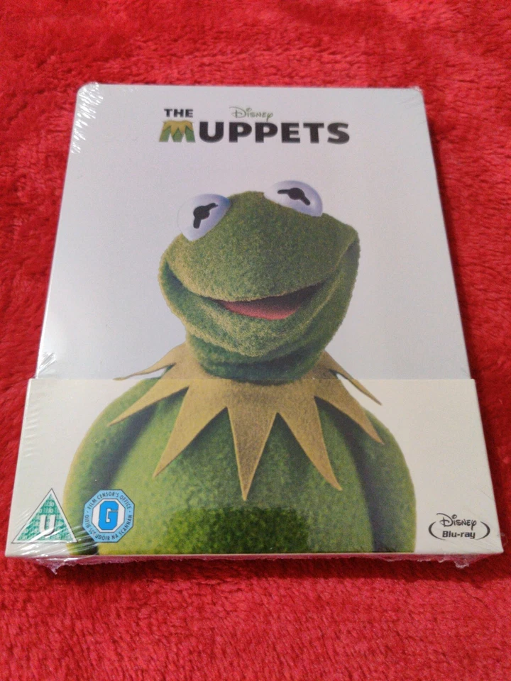 Replacement J-card / Backing Card for Disneys The Muppets UK Blu-ray Steelbook
