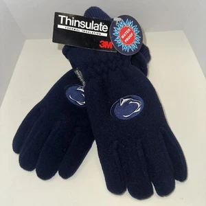 Penn State University Winter Gloves Youth Sz 8-20. 3M Thinsulate. Waterproof New - Picture 1 of 4
