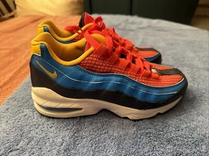 Nike Air Max 95 GS Crimson Blue Spider-Man AV2289 600 Size 5Y - Picture 1 of 5