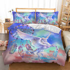 Dreamcatcher Unicorn Doona Duvet Quilt Cover Set All Size Bedding New Pillowcase