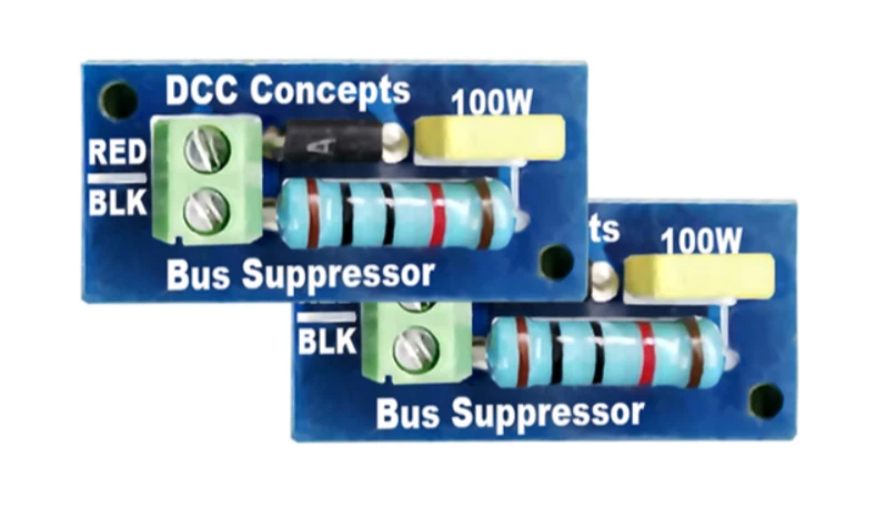 DCC Concepts DCC-BSS.2 Bus Spike Suppressors & Terminators (2 Pack) - NEW - Image 1 of 1