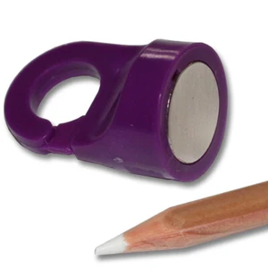 2 NEODYM POWER GANCHO OLEOS D20x32 mm PÚRPURA VIOLETA fuerza de adhesión aprox. 6 KG - Imagen 1 de 2