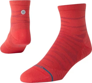 Stance Adult Red Quarter Nylon FreshTek Cushion Ridge Performance Socks M 6-8.5 - Picture 1 of 1