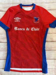 Umbro rot und blau Damengröße Small Chile Futbol Fußball Trikot - Bild 1 von 8