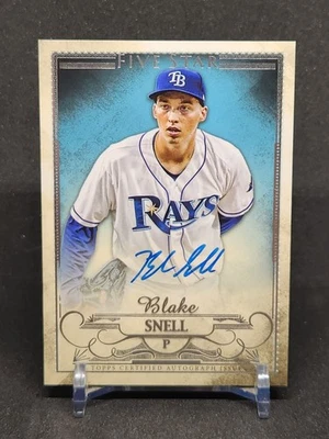 2016 Topps Five Star - #FSA-BSN Blake Snell RC Auto Rookie - Tampa Bay Rays - Image 1 of 2