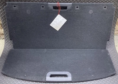 Capa de tapete de carga porta-malas Nissan Rogue 2014-2020 2 peças preta fabricante de equipamento original - Imagem 1 de 4