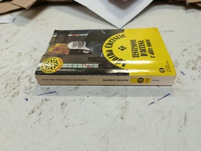 AGATHA CHRISTIE 49 testimone d'accusa e altre storie MONDADORI  OTTIMO - Immagine 1 di 3