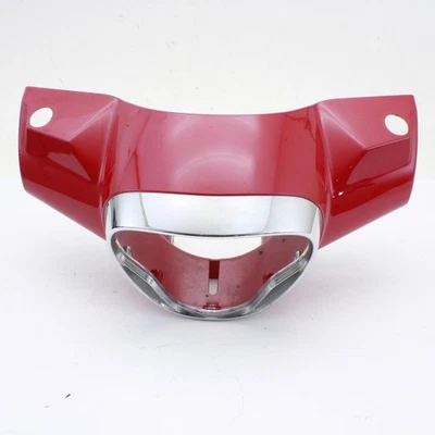 Kymco 2018 Like 150i Scooter OEM Front Handlebar Cover Headlight Surround - Red - Image 1 of 4