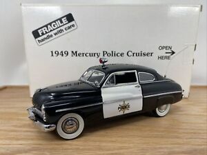 1/24 Danbury Mint 1949 Mercury Police Cruiser READ !