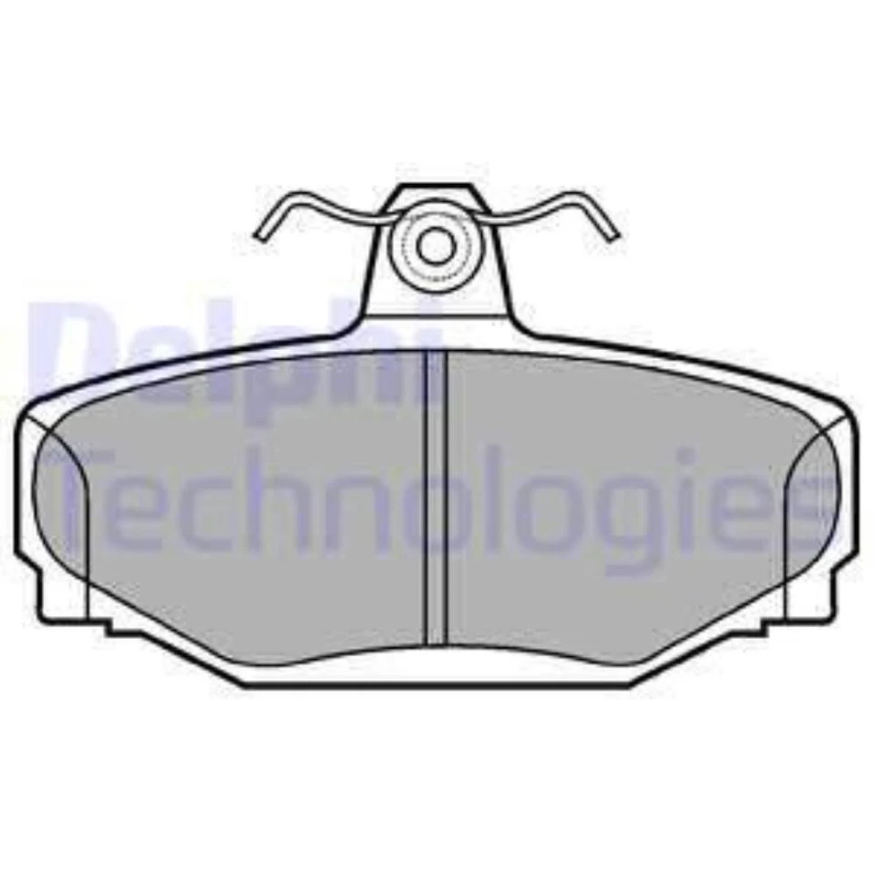 DELPHI Pastillas Freno Trasero para Volvo V70 I 940 II Kombi - Imagen 1 de 1