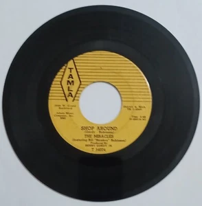The Miracles Shop rund 45 U/min Single Schallplatte Tamla 1960 T 54034 - Bild 1 von 4