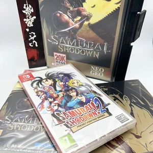 Nintendo Switch Samurai Shodown Collectors Gold Limited Edition 0185/2500 SEALED - Picture 1 of 7
