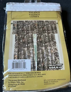 Realtree Indoor Max-4 Volant 88" x 15" Baumwolle/Poly Mischung Kimlor Neu in Verpackung - Bild 1 von 6