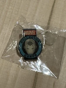 MARVEL COLLECTOR CORPS IRON MAN SPILLA NUOVO CON SCATOLA FUNKO - Foto 1 di 4