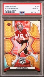 Joe Montana 2022 Mosaic Honeycomb Prizm #248 PSA 10 - Picture 1 of 2