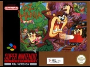 Taz Mania - Videojuego de plataformas Nintendo Super NES SNES en caja - Imagen 1 de 1