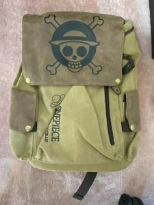 Anime One Piece Canvas Satchel Bookbag-New- - Picture 1 of 9