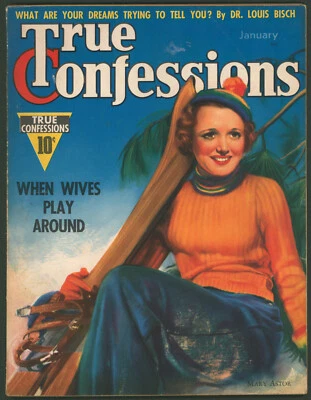 True Confessions January 1937 Mary Astor~Clark Gable~Joan Crawford~Ann Sothern - Image 1 of 4