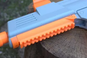 Riel Picatinny inferior Blasters3D (14 ranuras) para bláster de gel SplatRBall SRB400 - Imagen 1 de 6