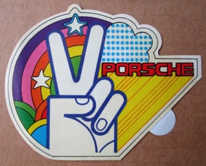 ADESIVO/STICKER/AUFKLEBER "PORSCHE" - Casa Automobilistica - Germania - Anni '80 - Picture 1 of 1