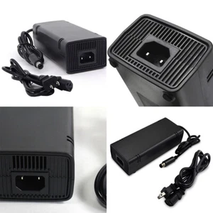 US Microsoft Xbox 360 SLIM AC Power Supply Brick Charger Adapter Cable Cord - Picture 1 of 11