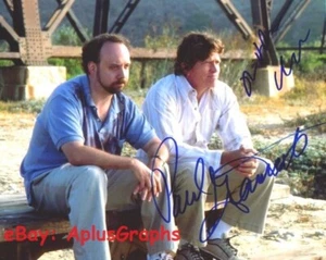 SEITLICH... Paul Giamatti mit Thomas Haden Kirche - SIGNIERT - Bild 1 von 1