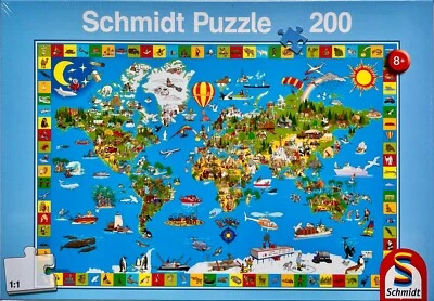 Il Tuo Puzzle Colorato Schmidt Giochi 200 Pezzi Gioco Di Abilità 56118 - Immagine 1 di 4