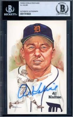 Эл Калин Беккет BAS подпись Перес Стил открытка автограф - Изображение 1 из 2