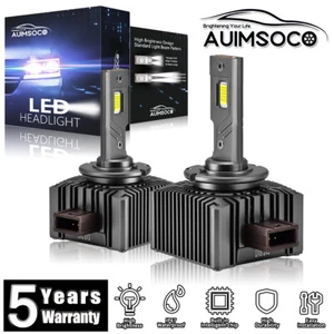 For BMW 535i xDrive 2009-2015 2x D1S LED Headlight High Low Beam Bulbs 36000LM - Bild 1 von 12
