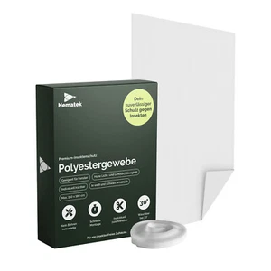 Polyestergewebe Insektenschutz - Fenster Fliegengitter Fenster ohne Bohren - Bild 1 von 1